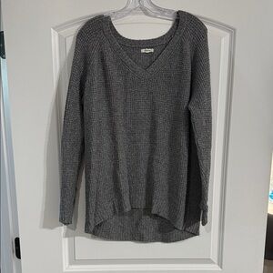 Maurices Dark Gray V-Neck Sweater
